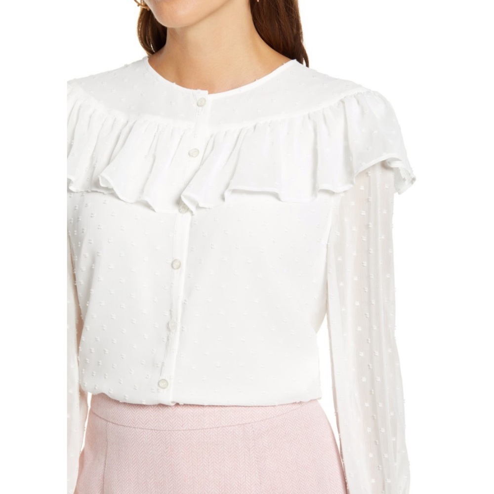 Rachel Parcell, Ruffle Yolk Blouse - Picture 4 of 7